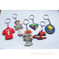 Factory Supply Various Design Customized Soft PVC Keychain